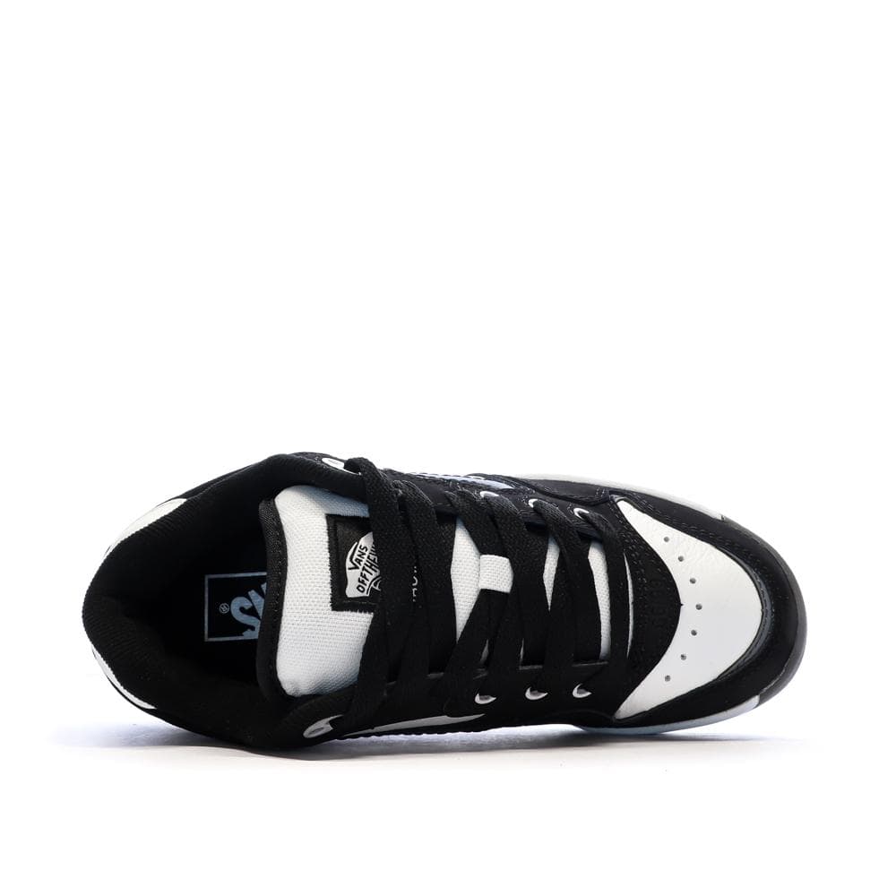 Baskets Noir/Blanc Homme Vans Rowley 4