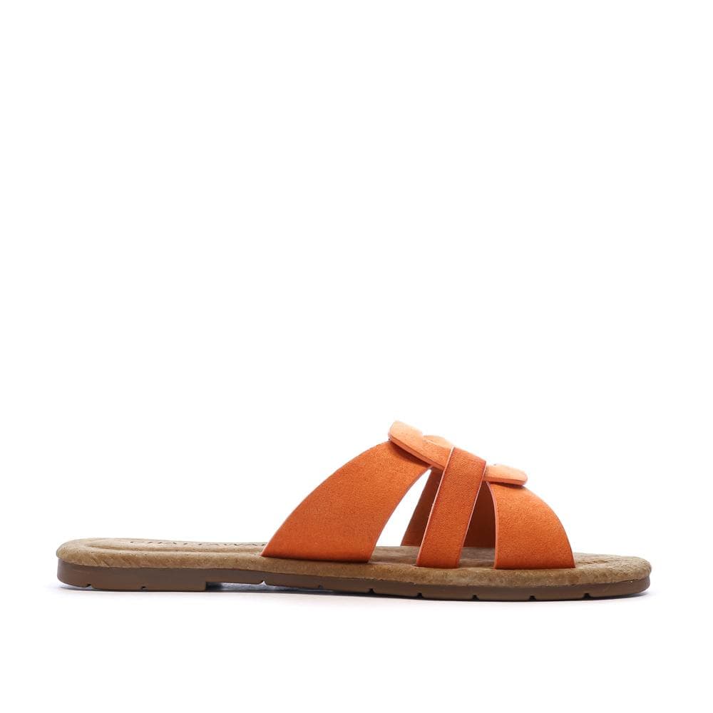 Claquettes Orange Femme Chattawak Pace 2