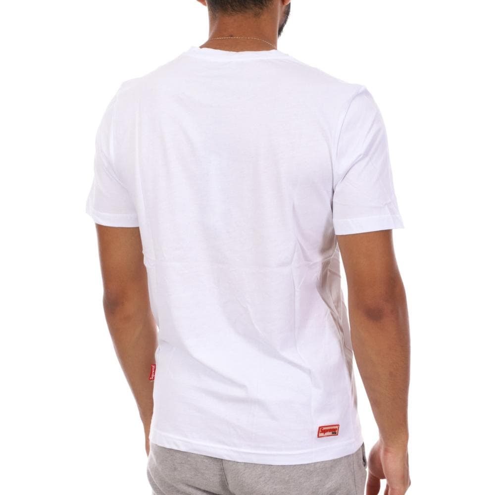 T-shirt Blanc Homme Supreme Grip Gold 2