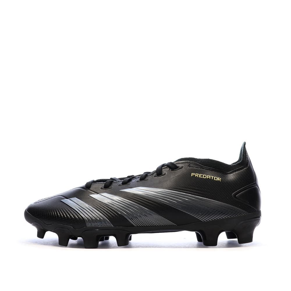 Chaussures de Foot Noires Homme Adidas Predator League MG 1