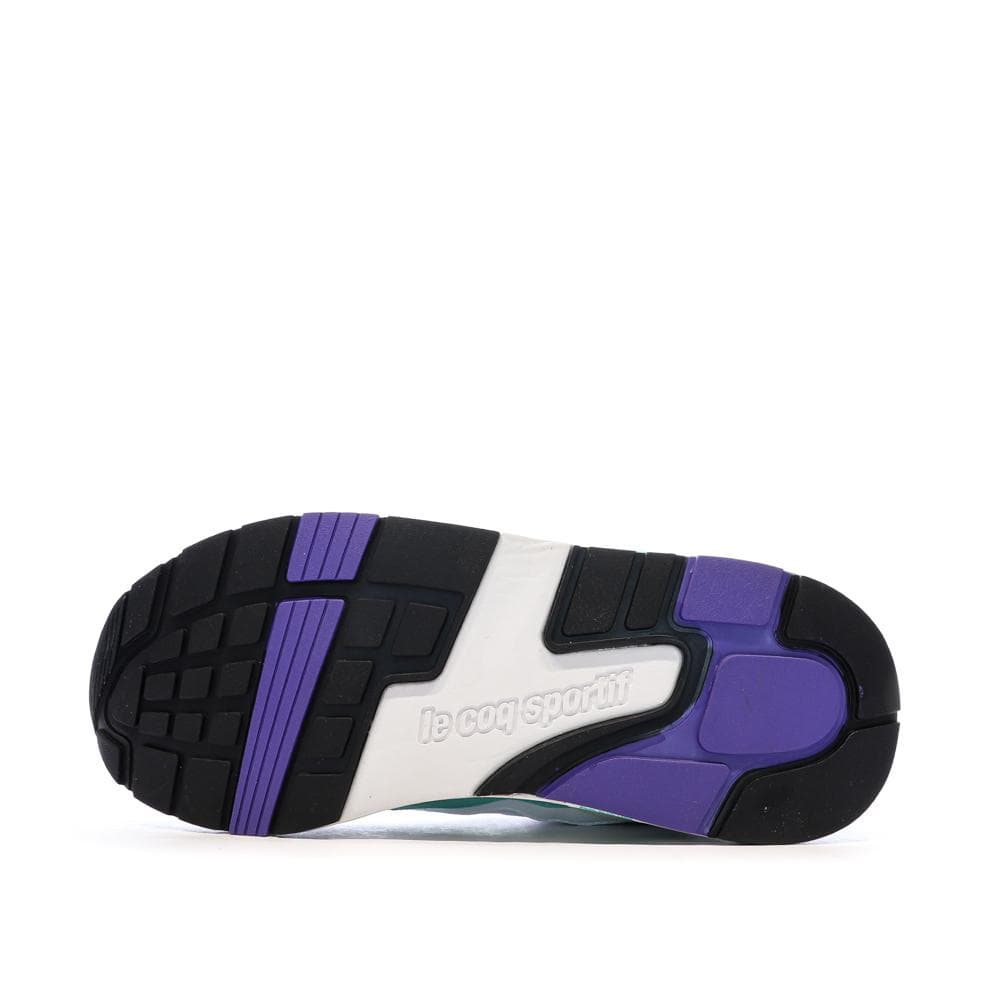 Baskets Blanche/Verte/Violet Homme Le Coq Sportif Lcs R1100 Nineties 5