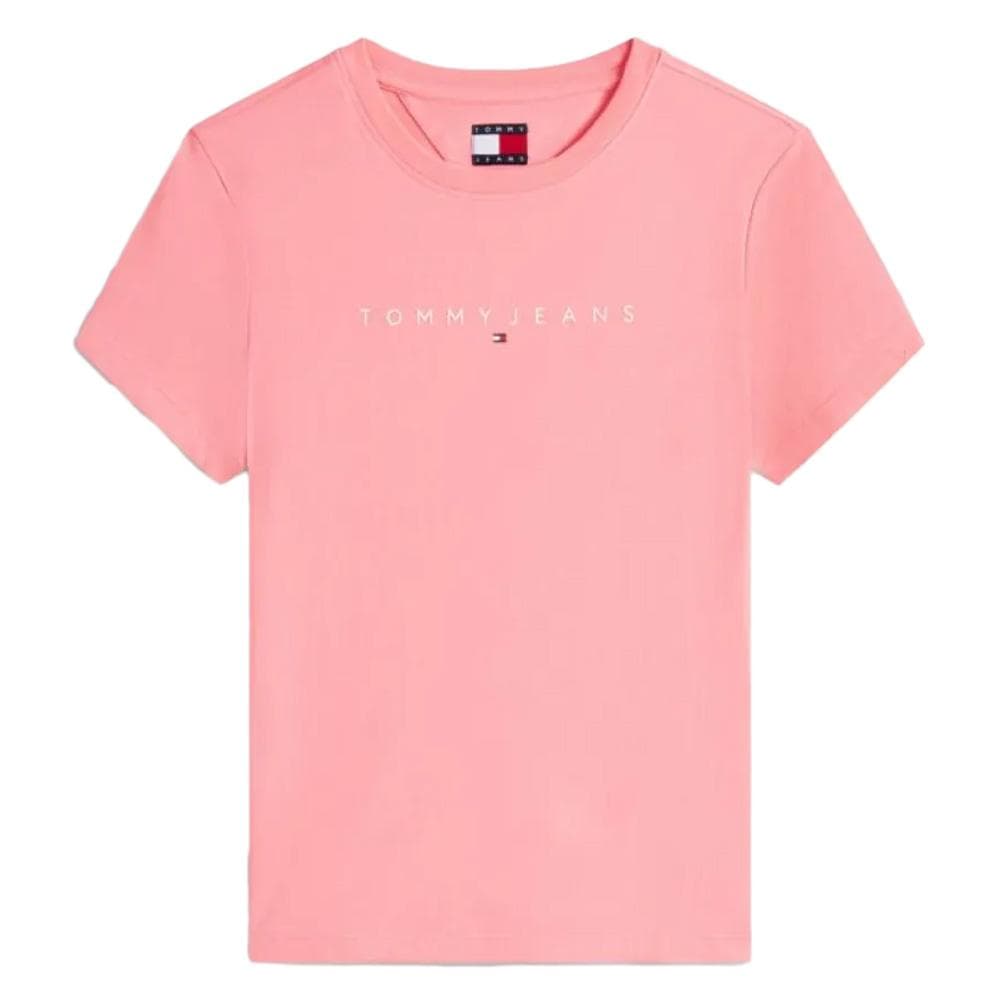 T-shirt Rose Femme Tommy Hilfiger Linearp 2