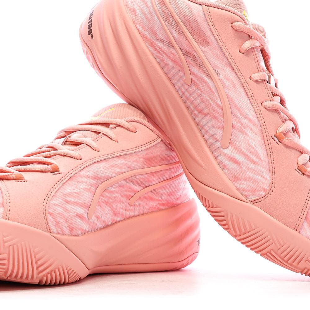 Baskets De Basketball Rose Homme Puma All pro Nitro 7