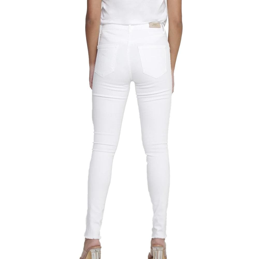 Jean Skinny Blanc Femme Only Emel 2