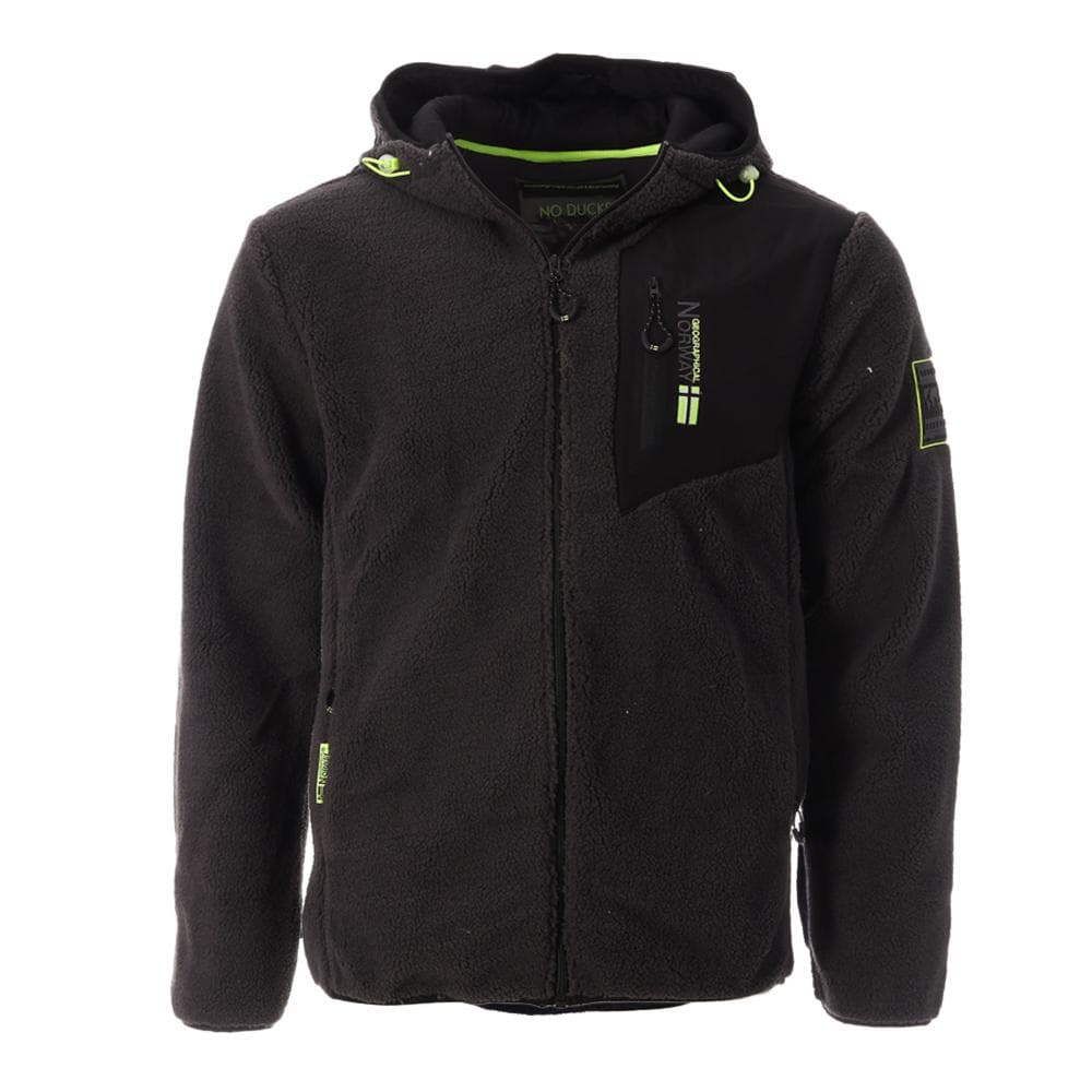 Polaire Zippé Gris Foncé Homme Geographical Norway Tenergie 1