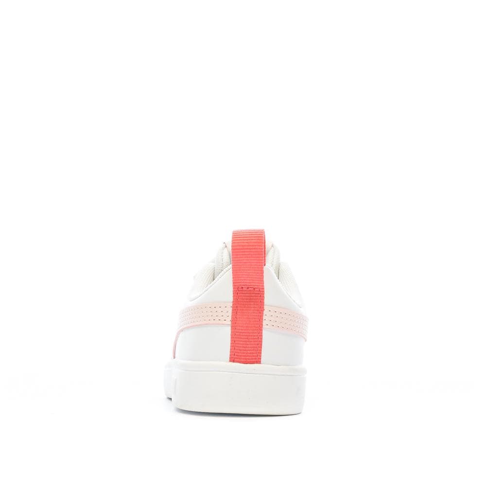 Baskets Blanches/Rose Fille Puma Rickie 3
