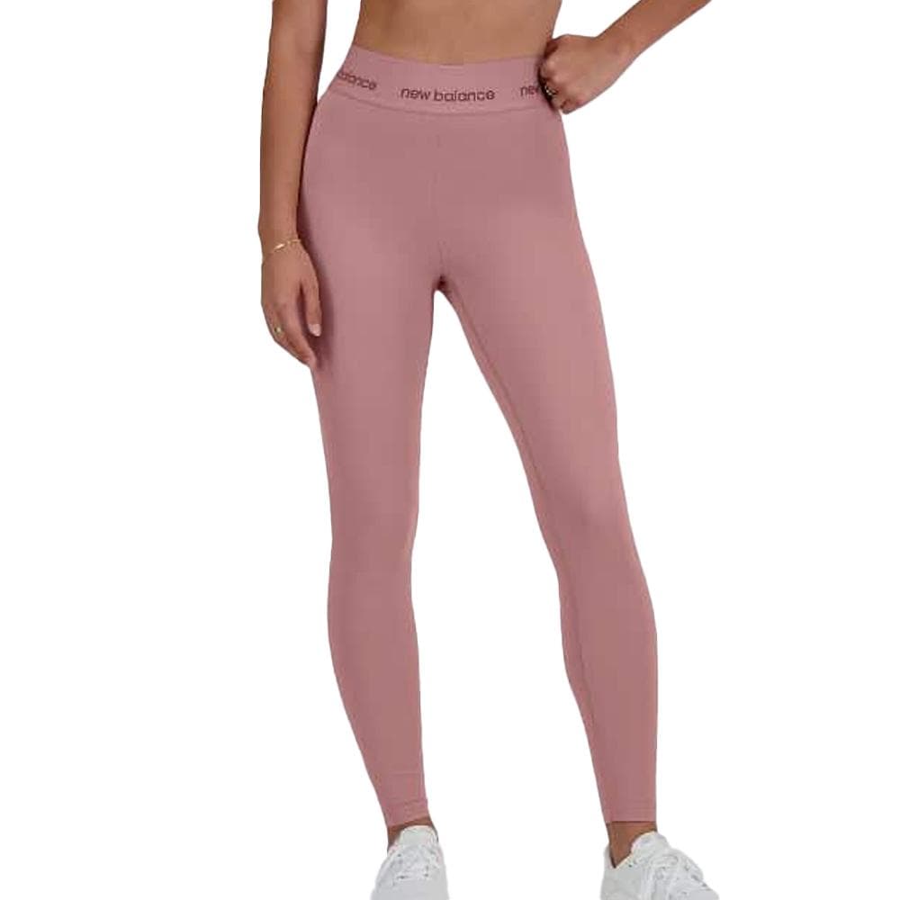Legging Rose Femme New Balance Sleek 1