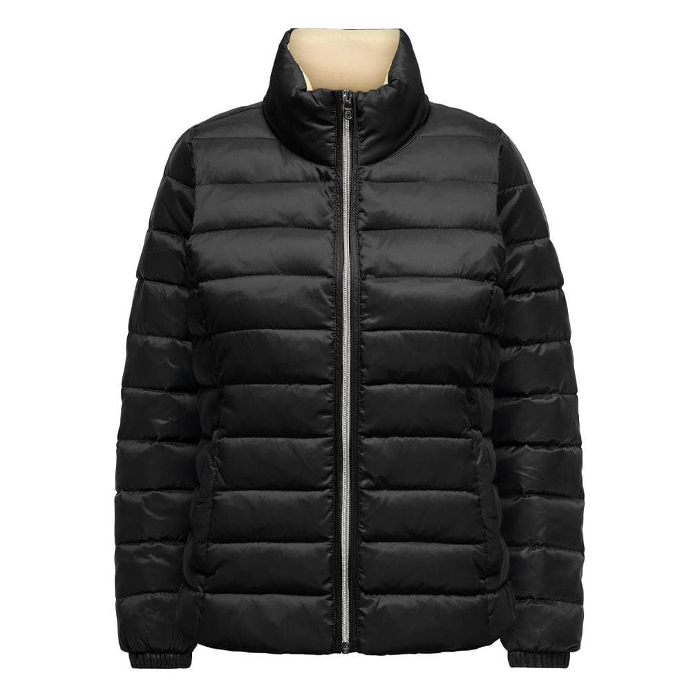 Doudoune Noir/Beige Femme Only Talire Quilted 1