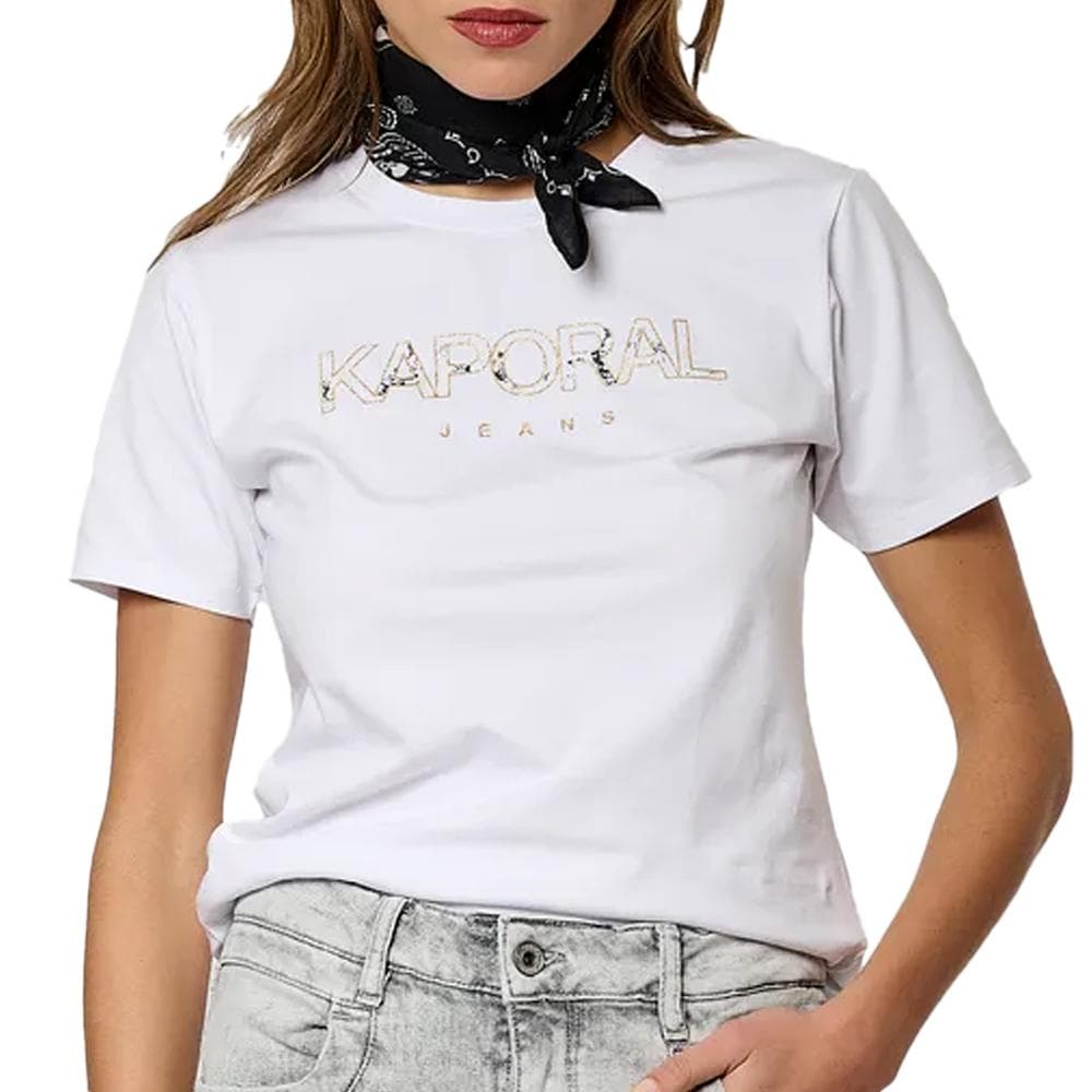 T-shirt Blanc Femme Kaporal VAPORE25 1