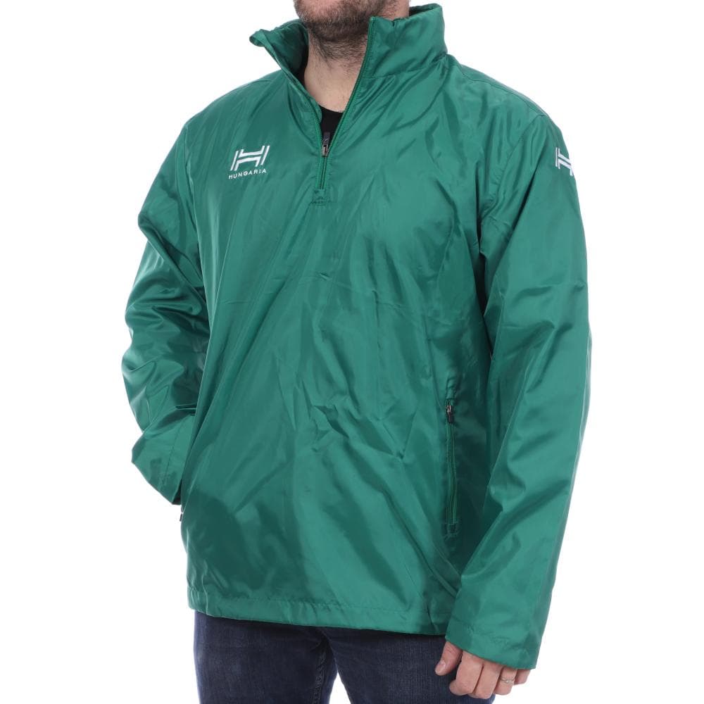 Coupe-vent 1/4 zip vert homme Hungaria Training Premium 15 1