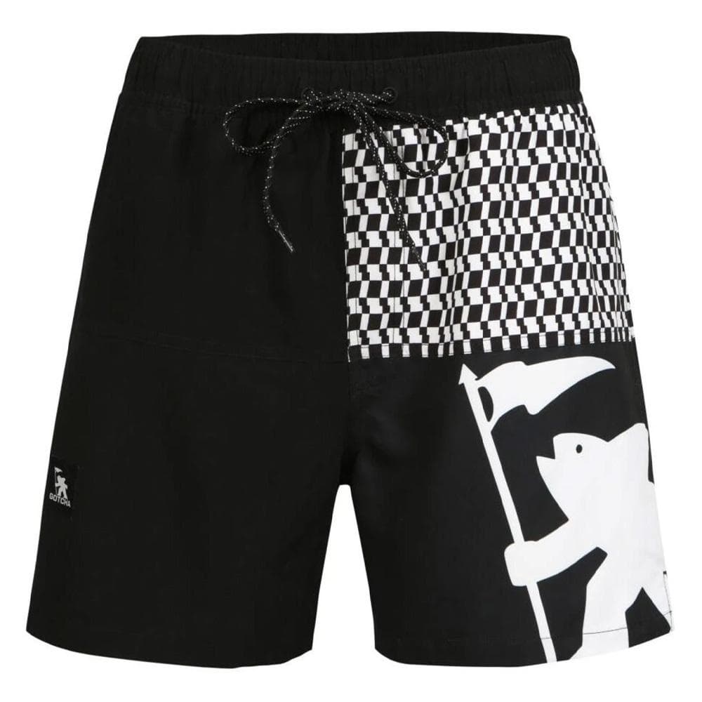 Short de Bain Blanc/Noir Homme Gotcha 963500 1