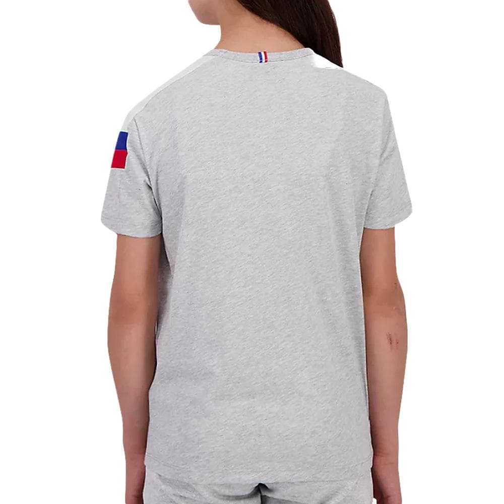 T-Shirt Gris Fille Le Coq Sportif N°1 ChinÉ 2