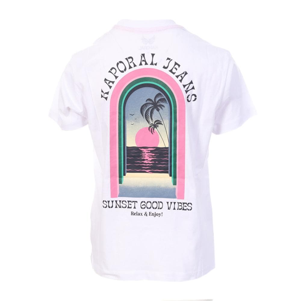 T-Shirt Blanc Garçon Kaporal OGLYE 2