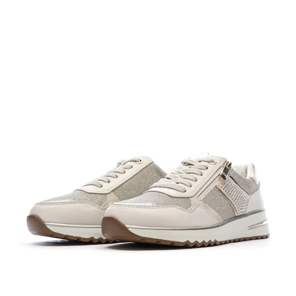 Baskets Gris Perle Femme Marco Tozzi Cream 6