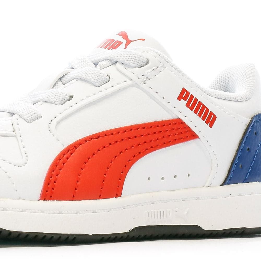 Baskets Bleu/Blanc/Rouge Garçon Puma Inf Reb 7