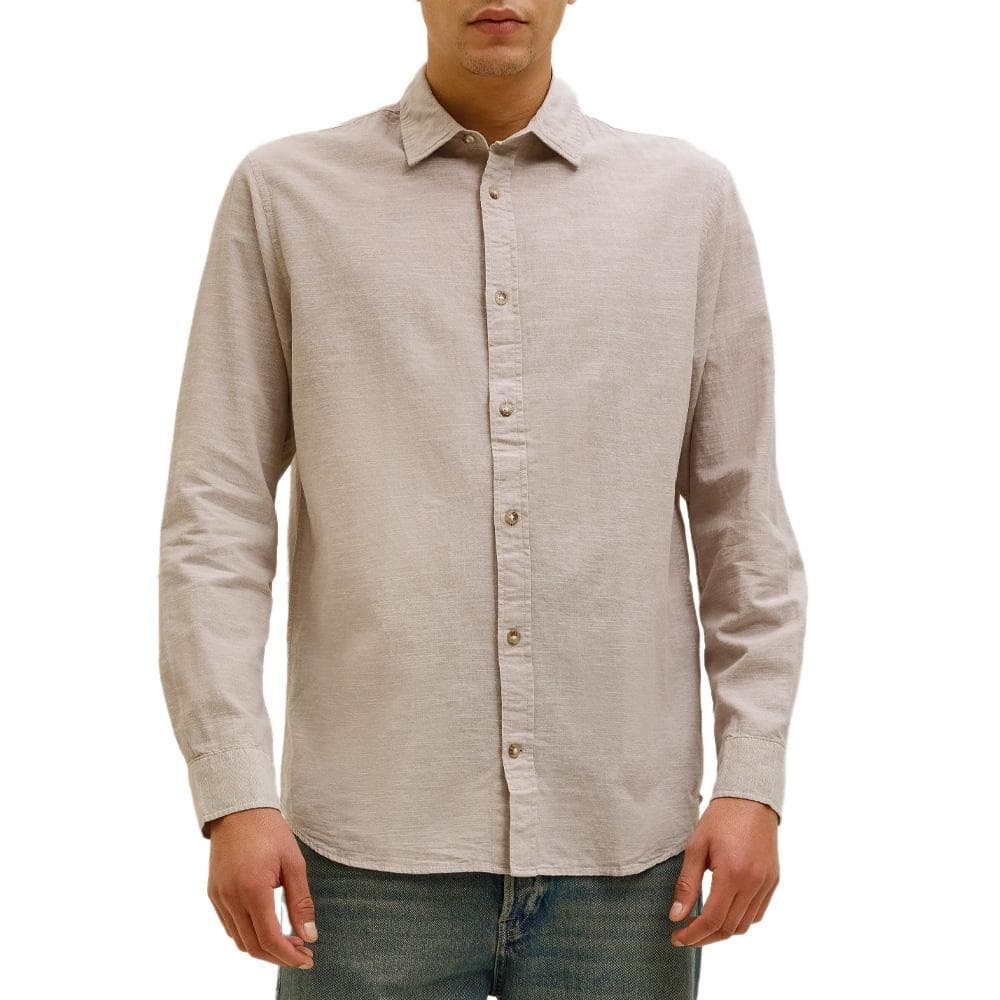 Chemise Beige Homme Jack & Jones Summer 12274911 1