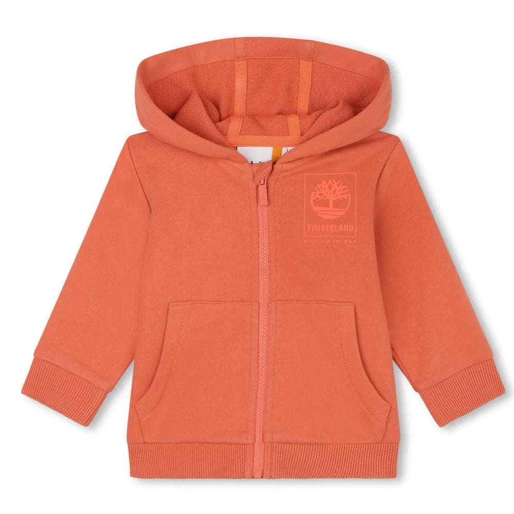 Sweat Orange Bébé Timberland T60115 1