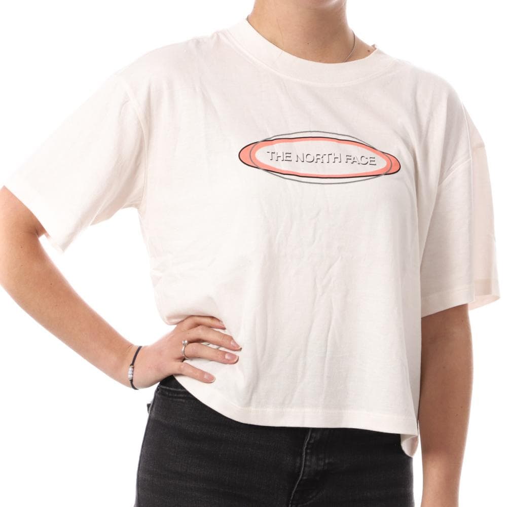 T-shirt Ecru Femme The North Face Coordinates 1