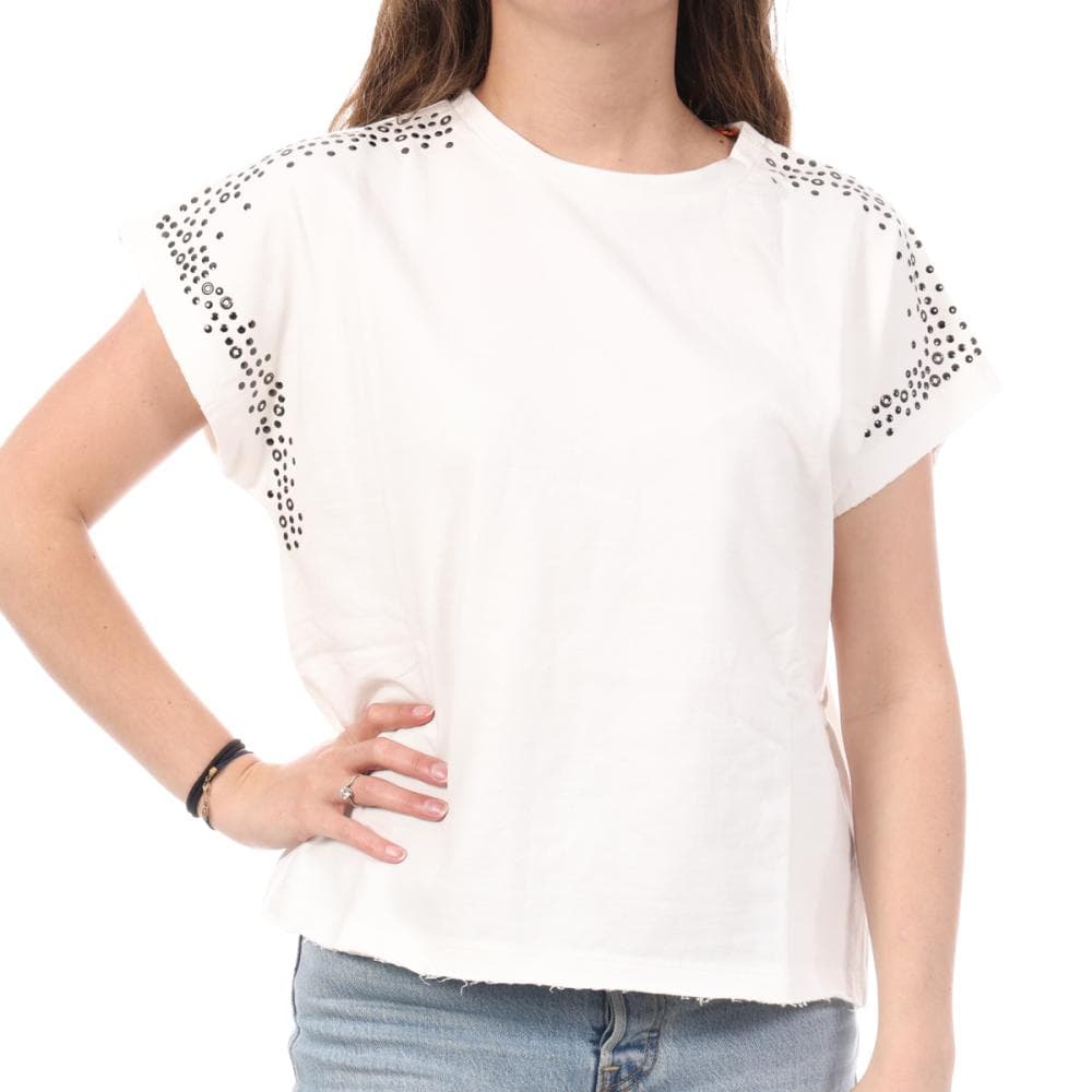 T-shirt Ecru Femme Kaporal Titow 1
