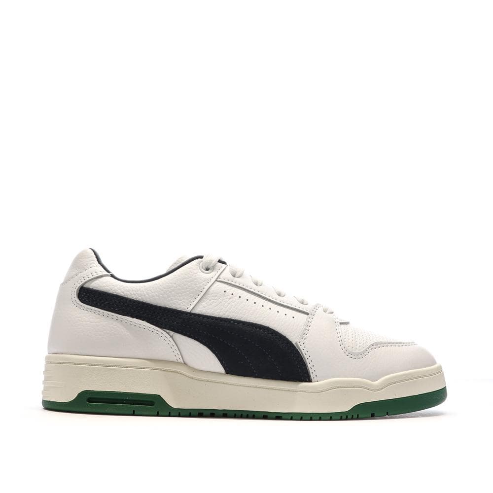 Baskets Blanc/Marine Homme Puma Slipstream Lo Varsit 2