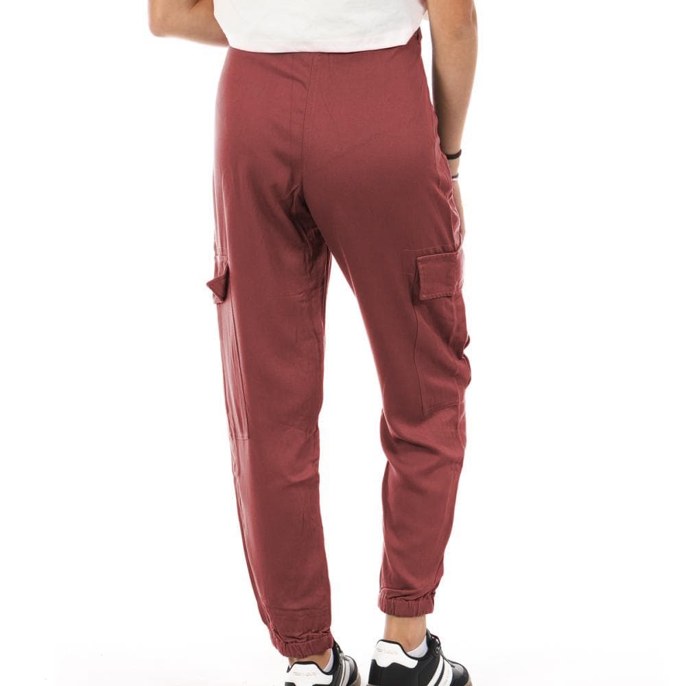 Pantalon Fluide Bordeaux Femme Lee Cooper Okarta 2