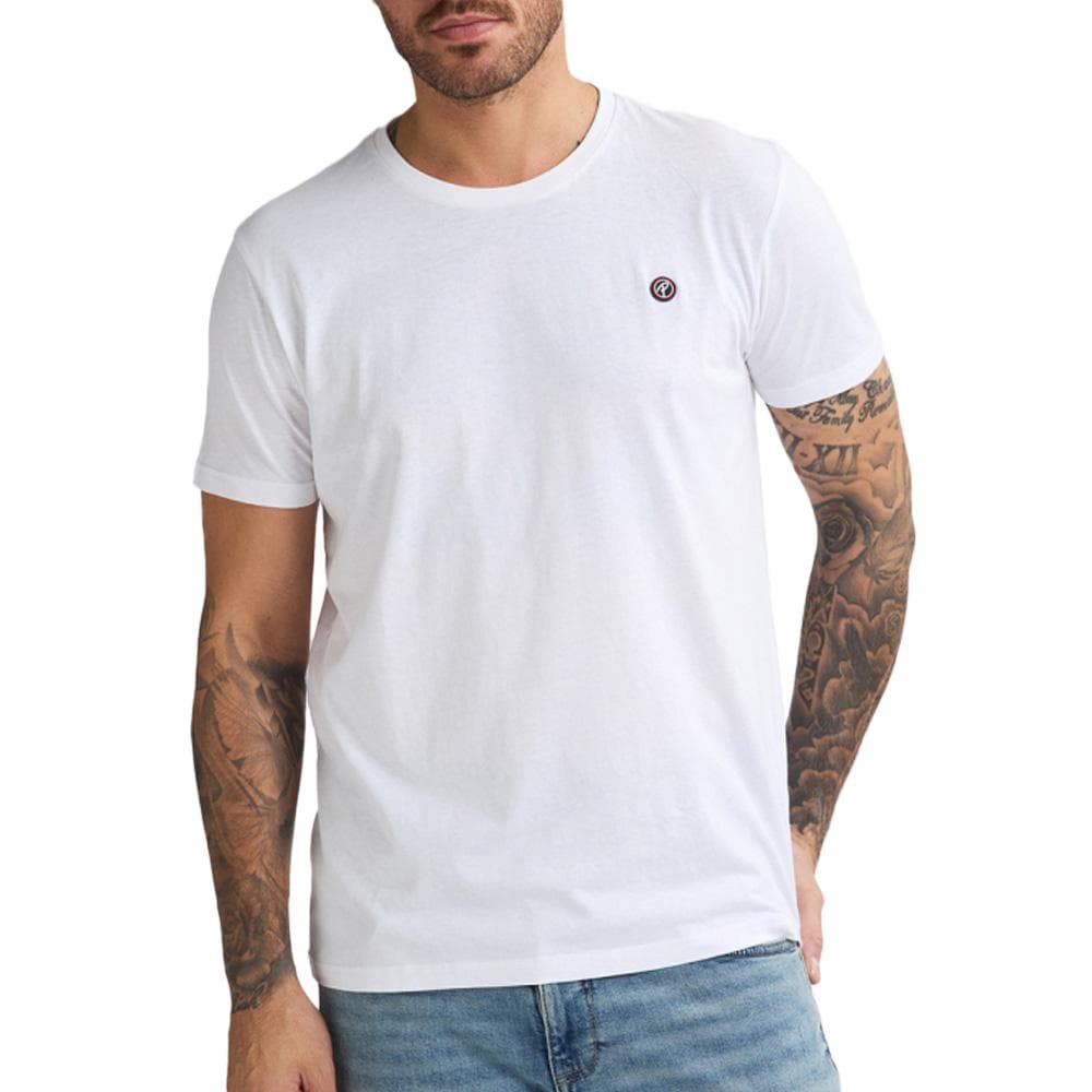T-shirt Blanc Homme Petrol Industries TSR002-9999 1