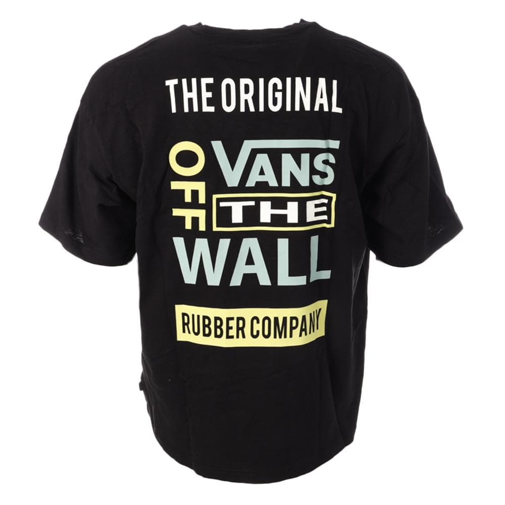T-shirt Noir Homme Vans Logo Gfx Tee 2