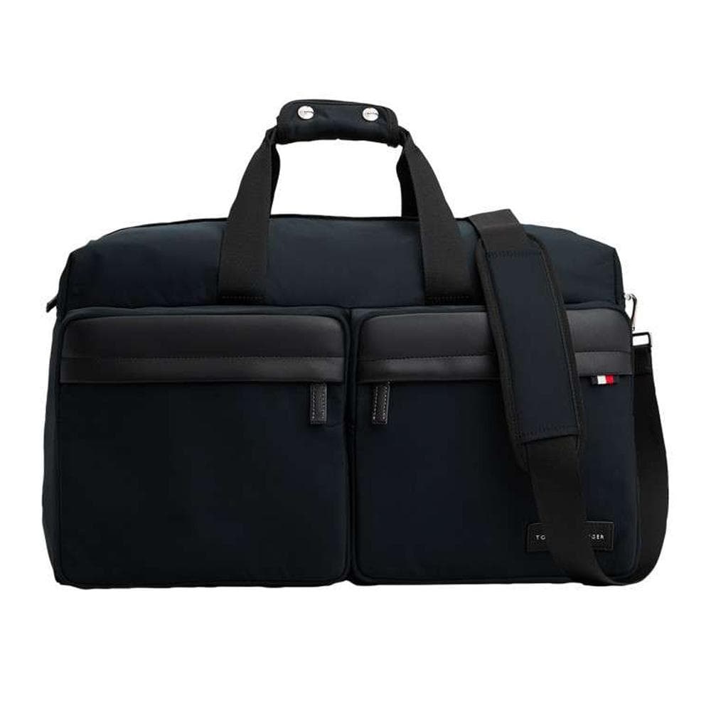 Sac de Voyage Noir Homme Tommy Hilfiger Nylon Duffle 1