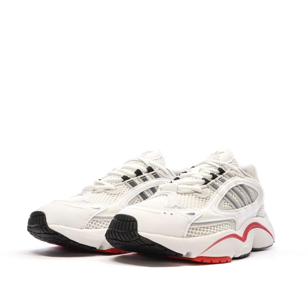 Baskets Blanches/Rouges Homme Adidas Ozmillen 6