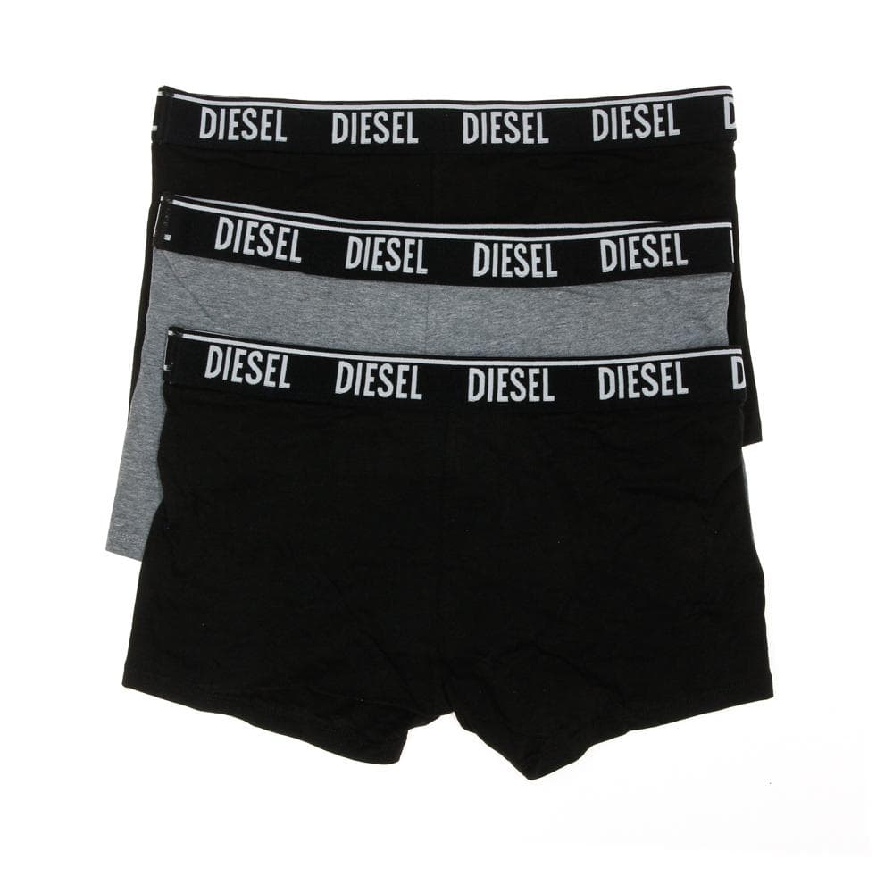 x3 Boxers Noir/Gris Homme Diesel Shawnthreepack 2