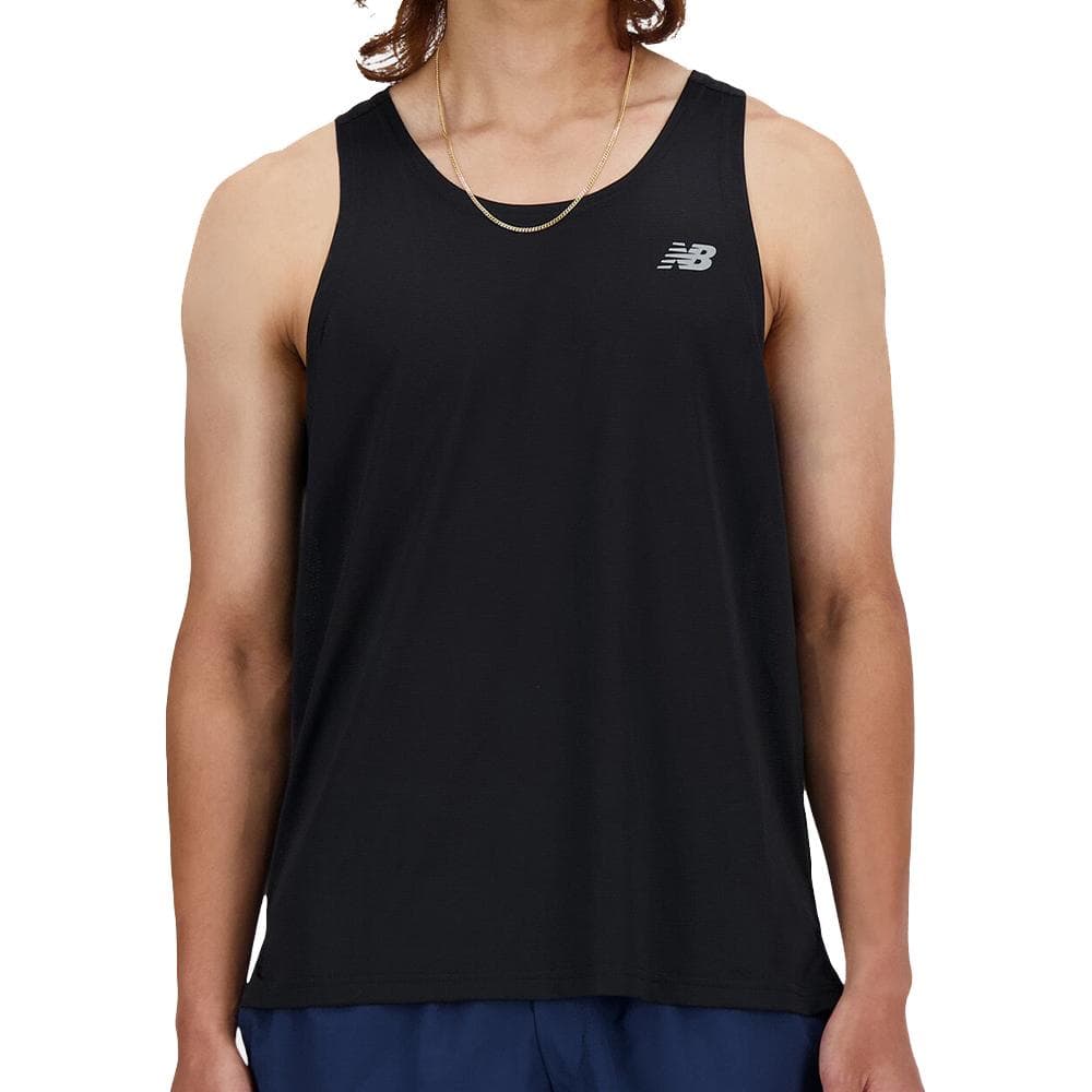 Débardeur Noir Homme New Balance Singlet 1