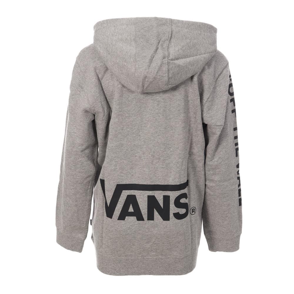 Sweat Gris Garçon Vans Logo Fleece Hoodie Heather 2