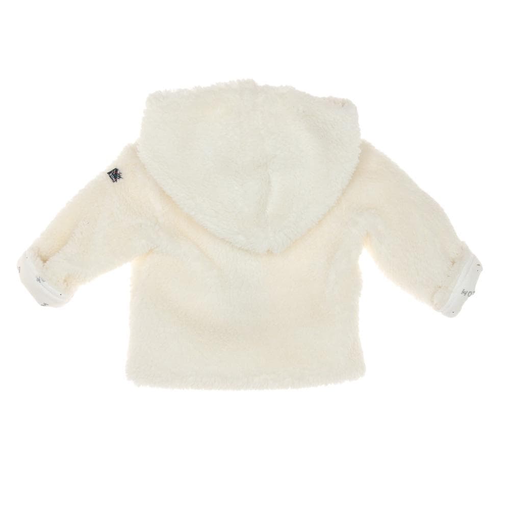 Manteau Sherpa Blanc Doux Fille EOM Ematurino 2