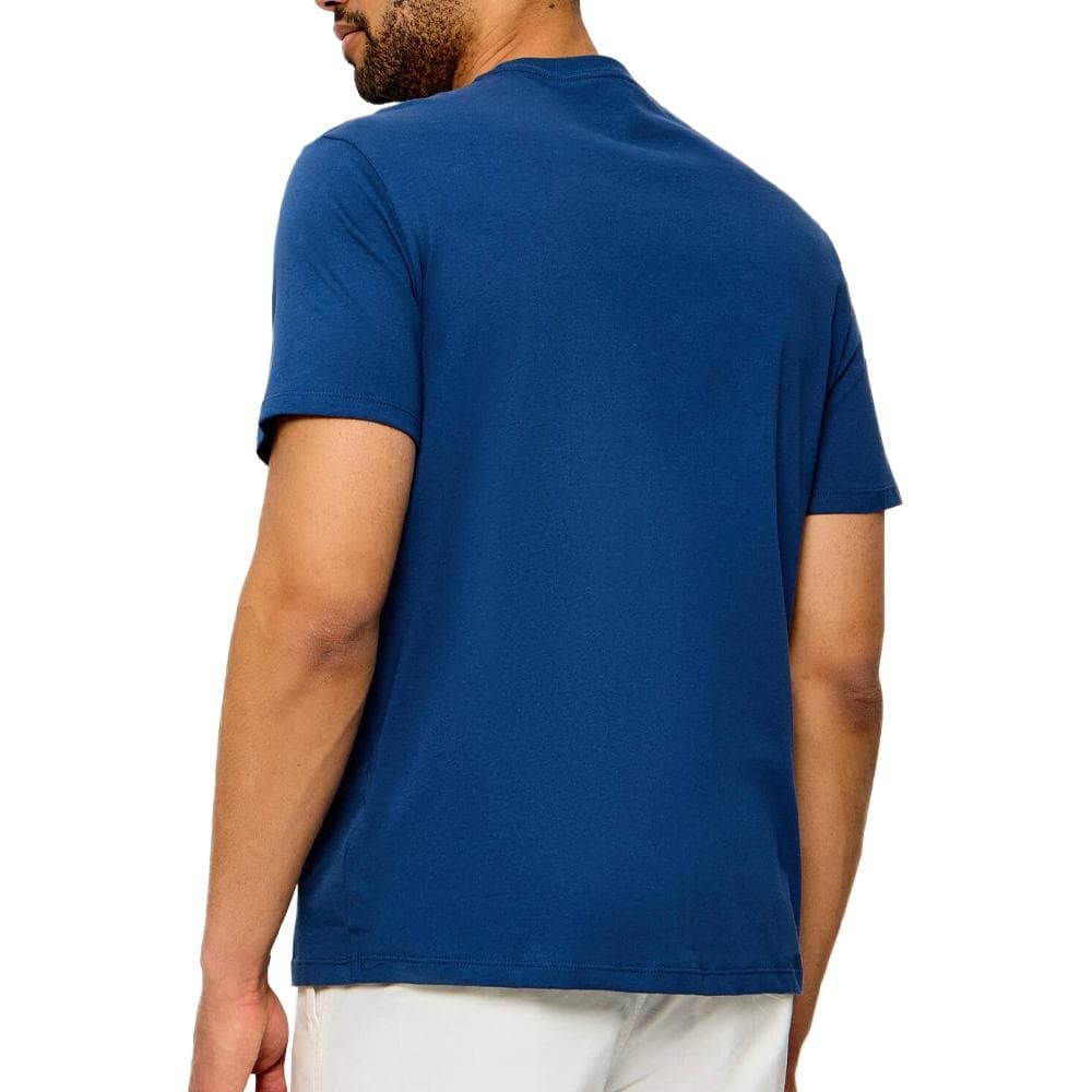 T-Shirt Bleu Homme Royal Calvin Klein Jeans Calvinklei 2