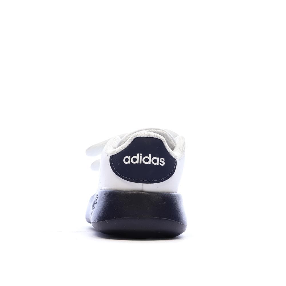 Baskets Blanches/Noires Mixte Adidas Grand Court 2.0 3