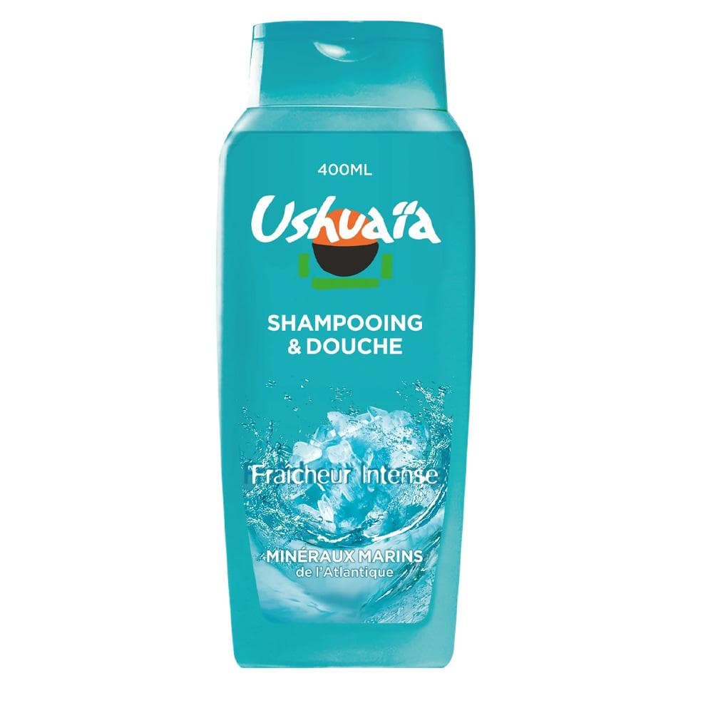 Gel Douche et Shampooing Ushuaia 300+100ml Minéraux Marins DCHMINMAR 1
