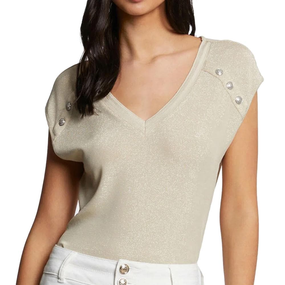 T-Shirt Beige Femme Morgan DILI 1