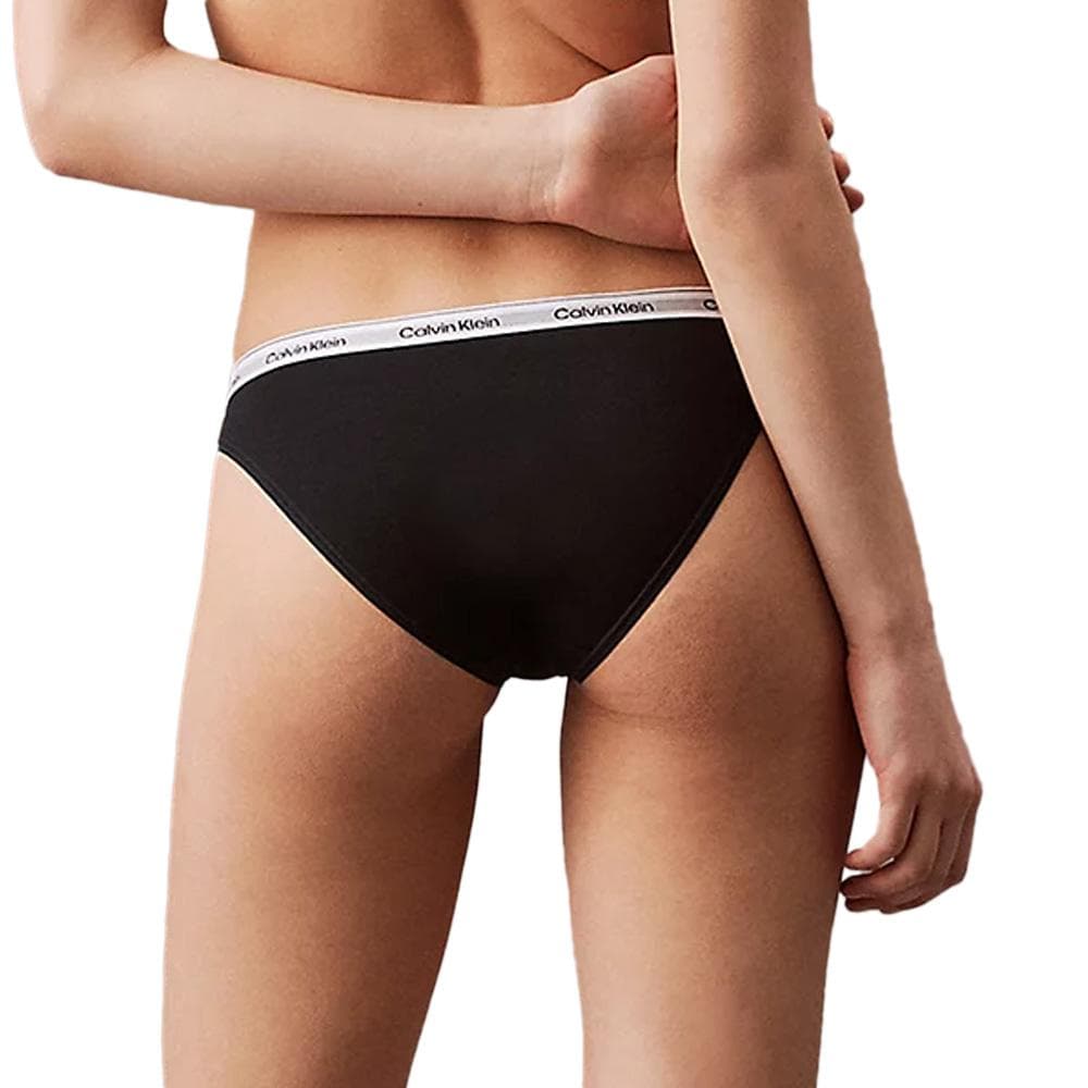 Sous vetement Noir/Gris/Blanc Femme Calvin Klein Jeans Bikini 3