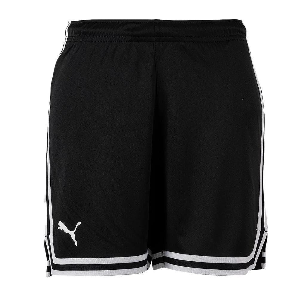 Short de Basketball Noir/Blanc Garçon Puma Hoops Team Game Short 1