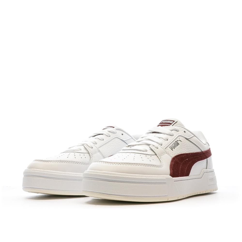 Baskets Blanches/Bordeaux Homme Puma Pro Classic 387327 6