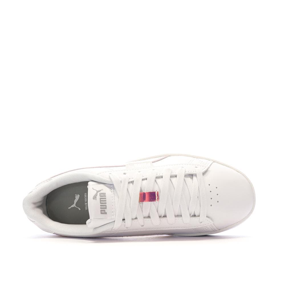 Baskets Blanc/Rose Fille/Femme Puma Jada Holo 4