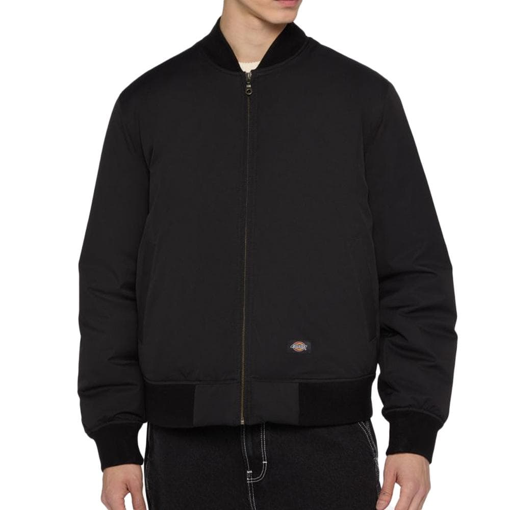 Bomber Noir Homme Dickies Plains 1
