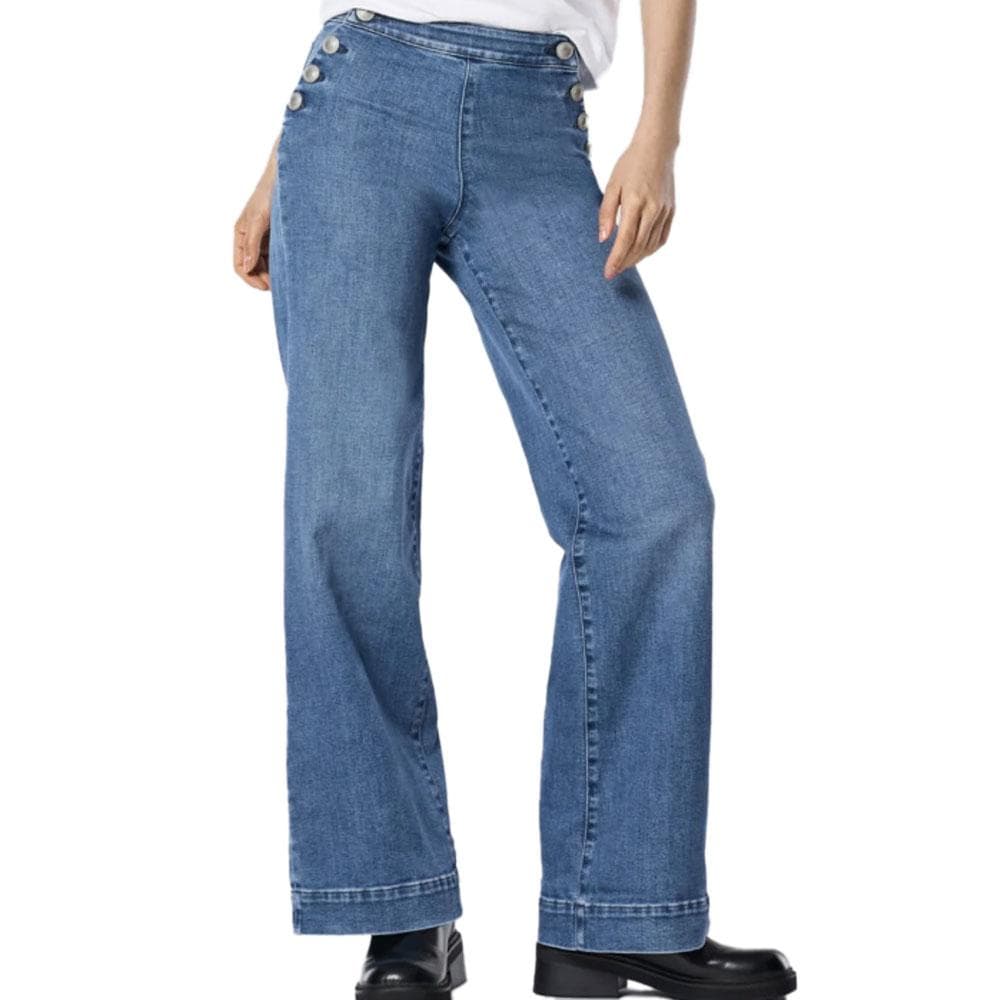 Jean Loose Bleu Moyen Femme Bleu Only Mollie 1
