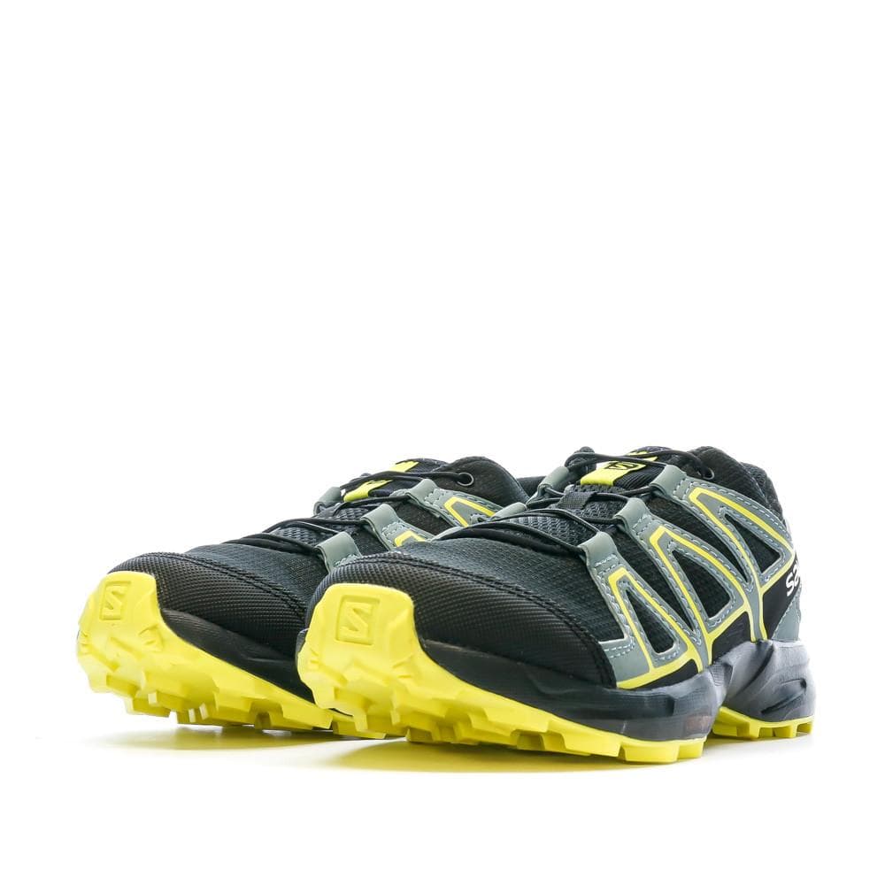 Chaussures de Trail Noire/Jaune Garçon Salomon Speedcross 6