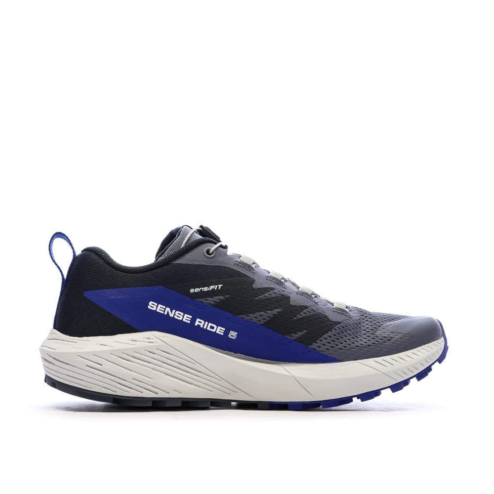 Chaussures de Trail Gris/Bleu Homme Salomon Sense Ride 5 2