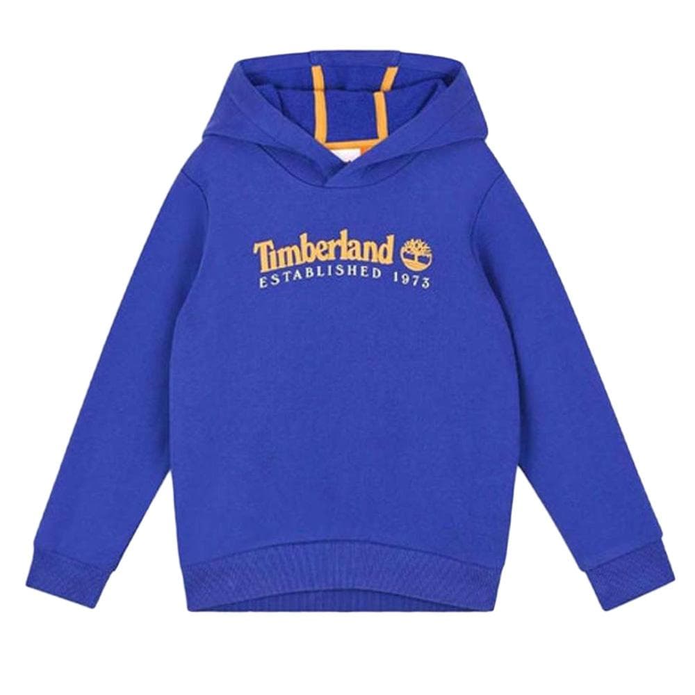 Sweat Marine/Jaune Garçon Timberland T25U56 1