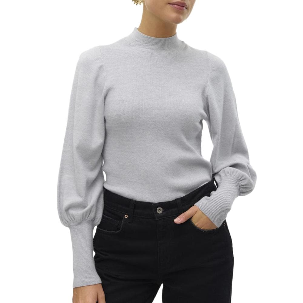 Pull Gris Femme Vero Moda Hollykarispuff 1
