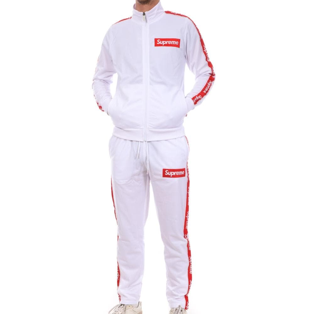 Survêtement Blanc Homme Supreme Grip Costa 1