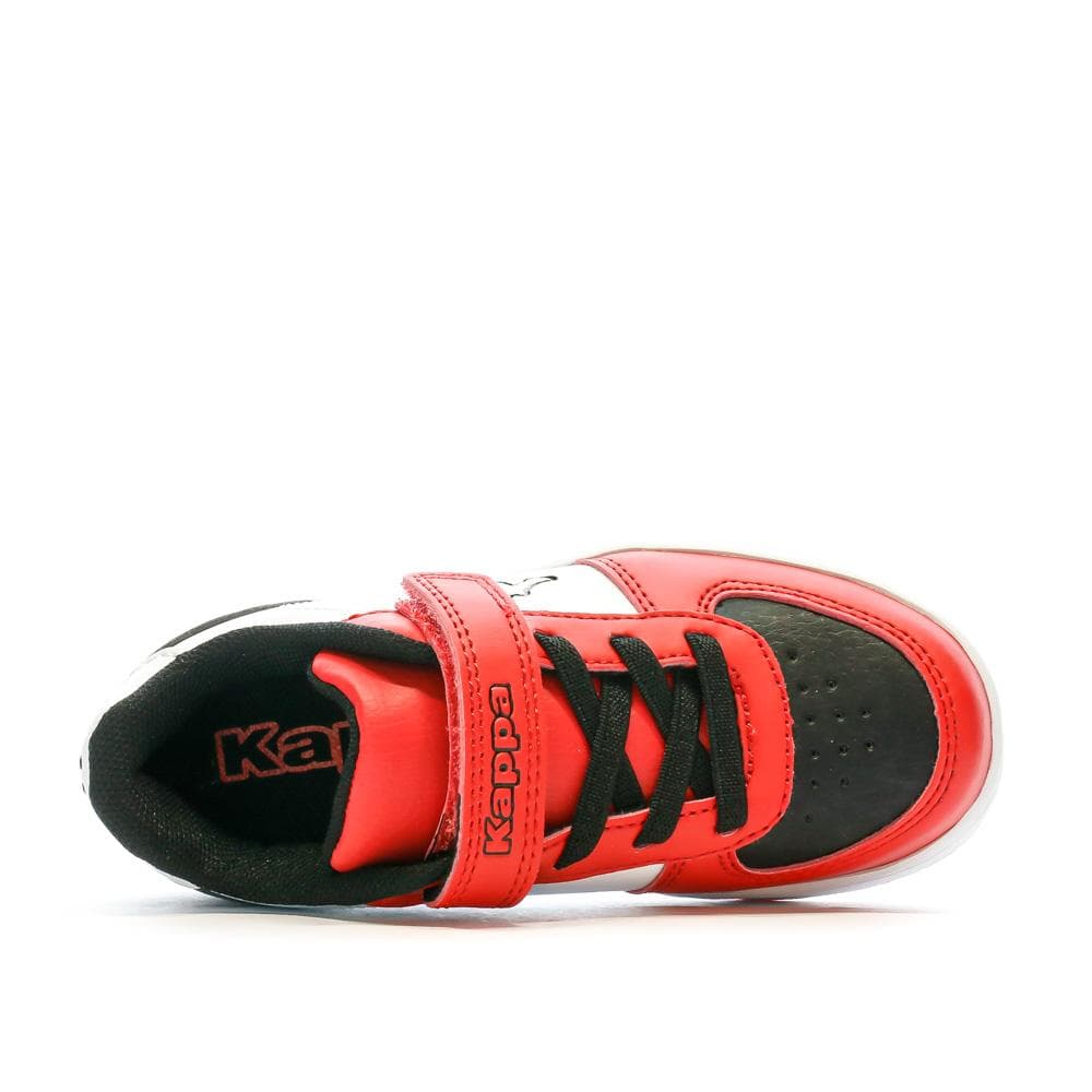 Baskets Blanc/Rouge Garçon KAPPA Malone 4