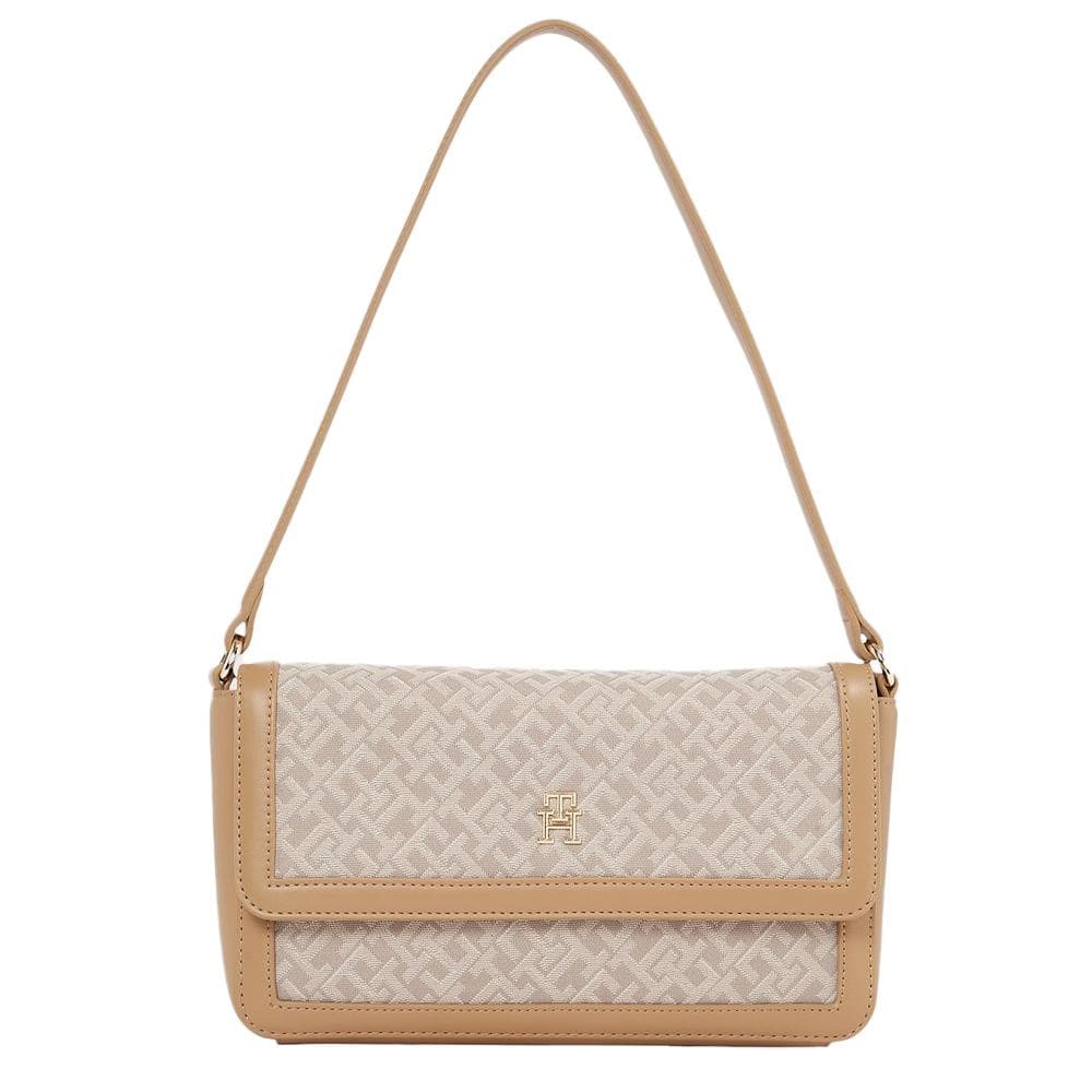 Sac à Bandoulière Beige/Camel Femme Tommy Hilfiger Crossove 1